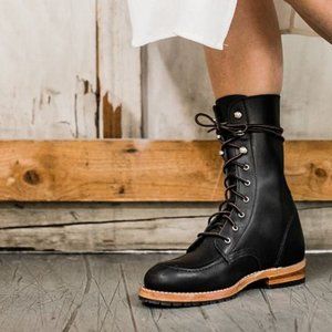 Red Wing Gracie Boot, Black, Size 6.5